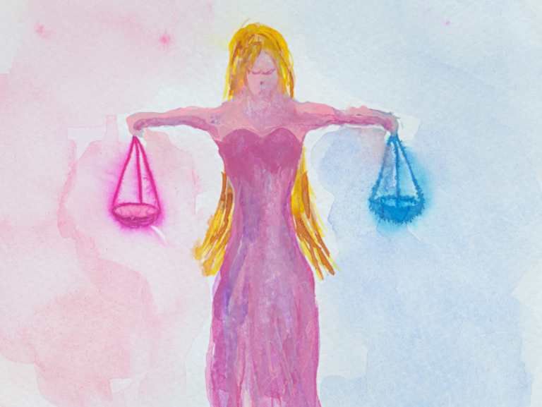 Libra The Scales gifts Libra The Scales painting