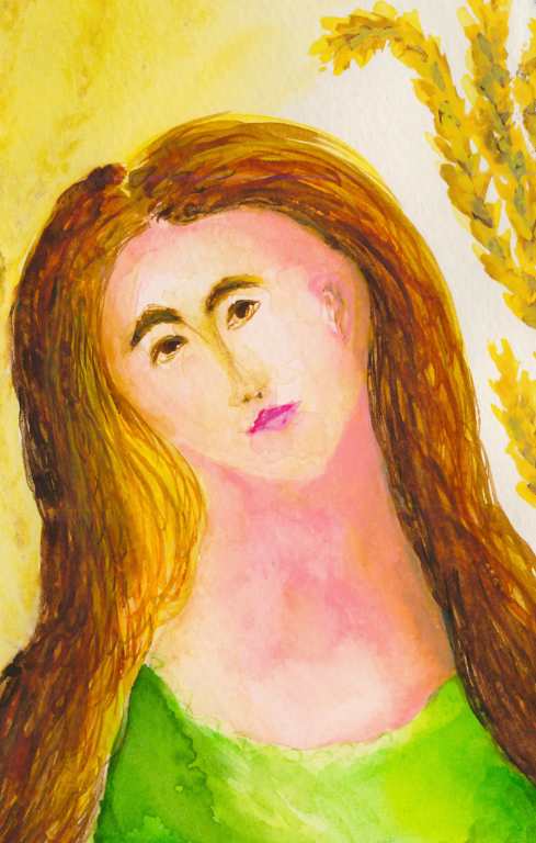 Virgo The Virgin gifts Virgo The Virgin painting