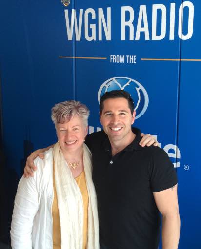 Anne Nordhaus-Bike and Frank Fontana on WGN Radio